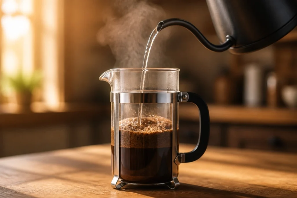Pour the Hot Water