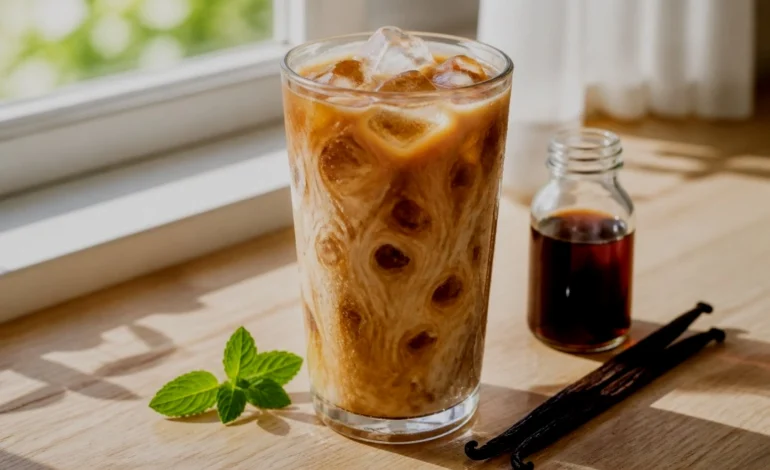 Vanilla Extract in Coffee