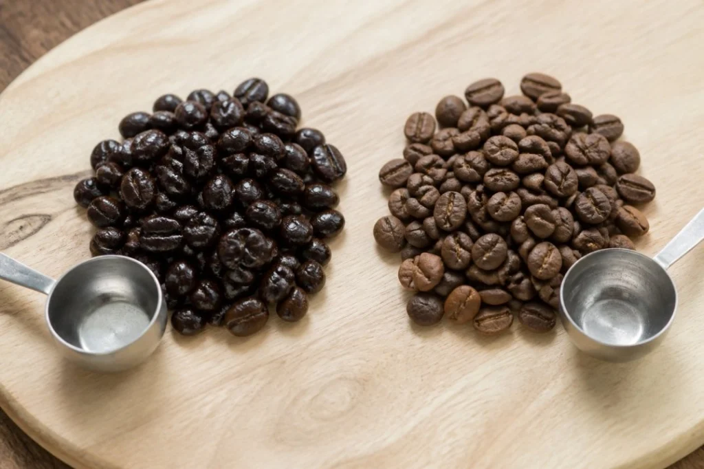 Espresso Beans and Regular Coffee Beans