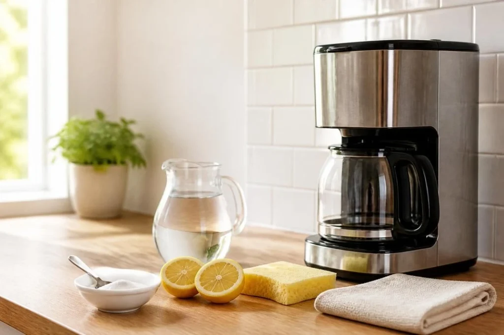 Clean a Coffee Maker No Vinegar