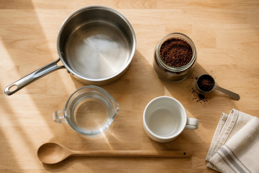 How to Boil Coffee on the Stove